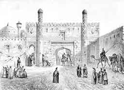 یکی از دروازه های تبریز-1841م