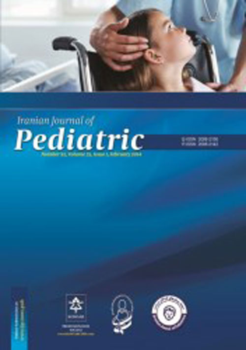 Pediatrics - Volume:25 Issue: 4, Aug 2015