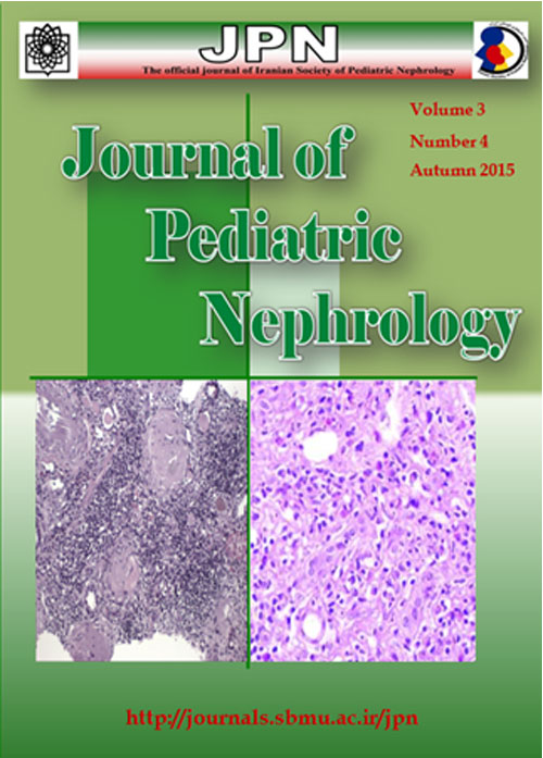 Pediatric Nephrology - Volume:3 Issue: 4, Autumn 2015