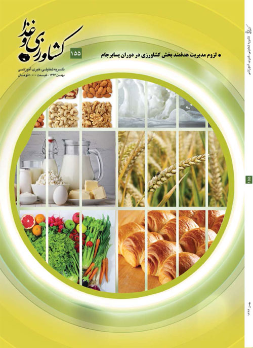 کشاورزی و غذا - پیاپی 155 (بهمن 1394)