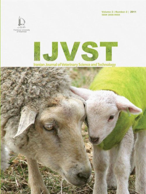 Veterinary Science and Technology - Volume:7 Issue: 1, Winter and Spring 2015