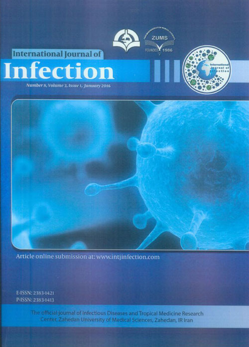International Journal of Infection - Volume:3 Issue: 1, Jan 2016