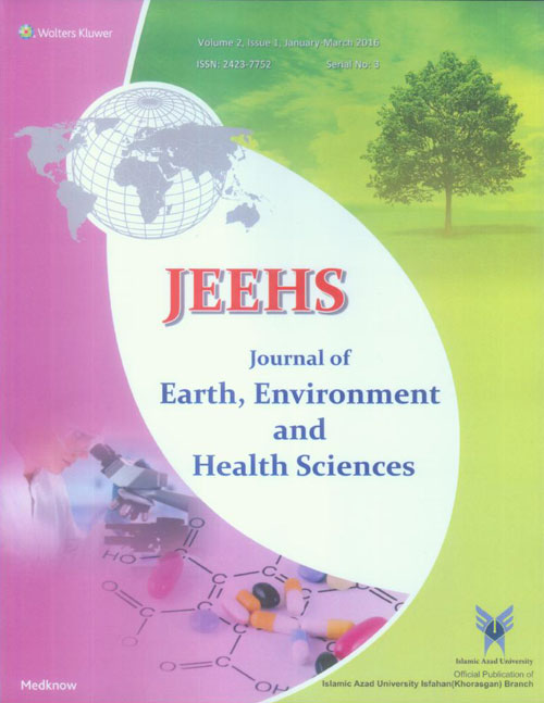 Earth, Environment and Health Sciences - Volume:2 Issue: 1, Jan-Mar 2016