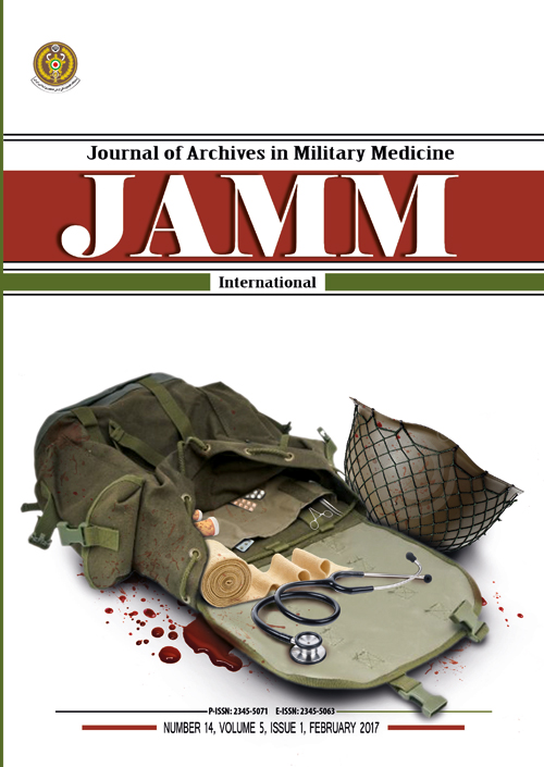 Archives in Military Medicine - Volume:5 Issue: 1, Apr 2017