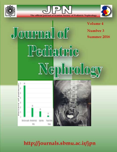 Pediatric Nephrology - Volume:5 Issue: 1, Winter 2017