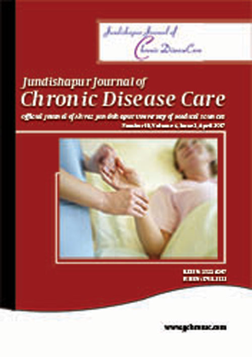 Jundishapur Journal of Chronic Disease Care - Volume:6 Issue: 3, Jul 2017