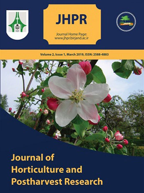 Horticulture and Postharvest Research - Volume:2 Issue: 1, Mar 2019