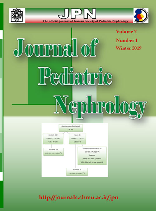 Pediatric Nephrology - Volume:7 Issue: 1, Winter 2019