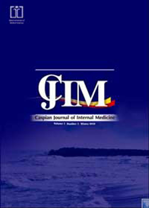 Caspian Journal of Internal Medicine - Volume:10 Issue: 3, Summer 2019