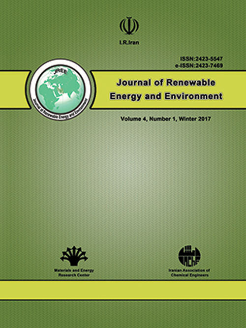 Renewable Energy and Environment - Volume:5 Issue: 1, Winter 2018