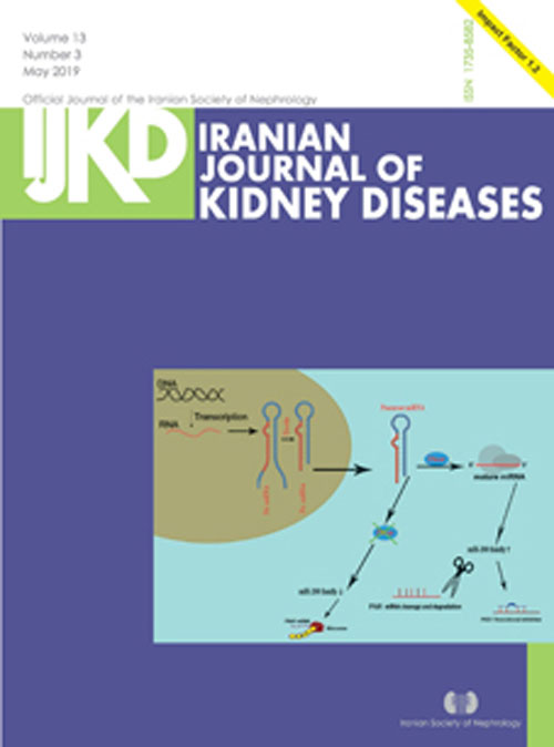 Kidney Diseases - Volume:13 Issue: 3, May2019
