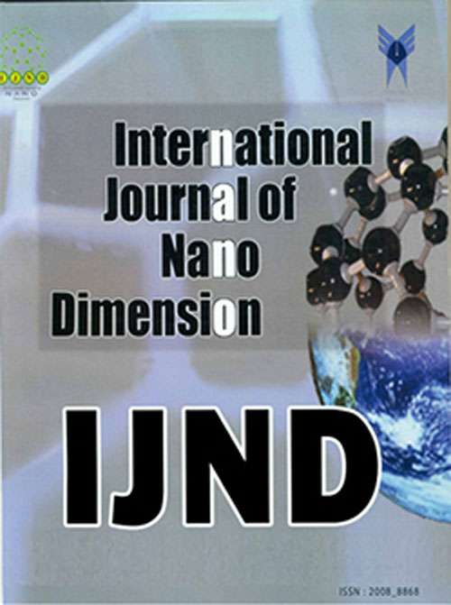Nano Dimension - Volume:10 Issue: 4, Autumn 2019