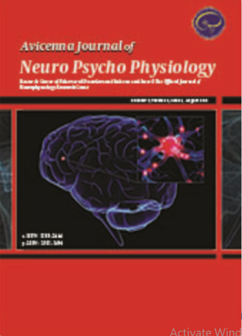 Avicenna Journal of Neuro Psycho Physiology - Volume:5 Issue: 1, Feb 2018
