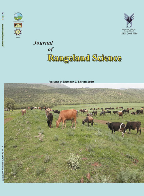 Rangeland Science - Volume:9 Issue: 2, Spring 2019