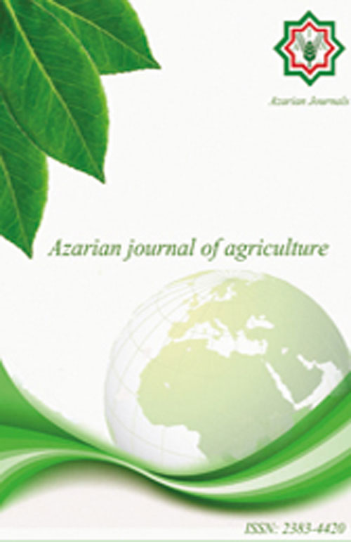 Azarian Journal of Agriculture - Volume:6 Issue: 4, Aug 2019