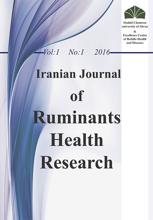 Ruminants Health Research - Volume:2 Issue: 2, Summer and Autumn 2017