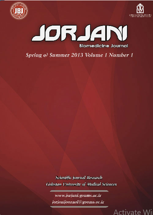 Jorjani Biomedicine Journal - Volume:7 Issue: 2, Summer 2019
