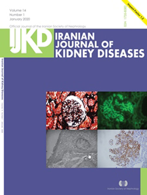 Kidney Diseases - Volume:14 Issue: 1, Jan 2020