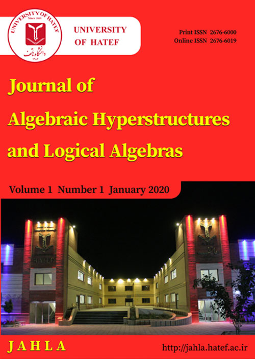 Algebraic Hyperstructures and Logical Algebras - Volume:1 Issue: 1, Winter 2020