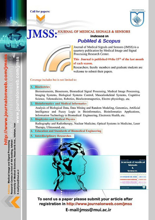 Medical Signals and Sensors - Volume:10 Issue: 1, Jan-Mar 2020