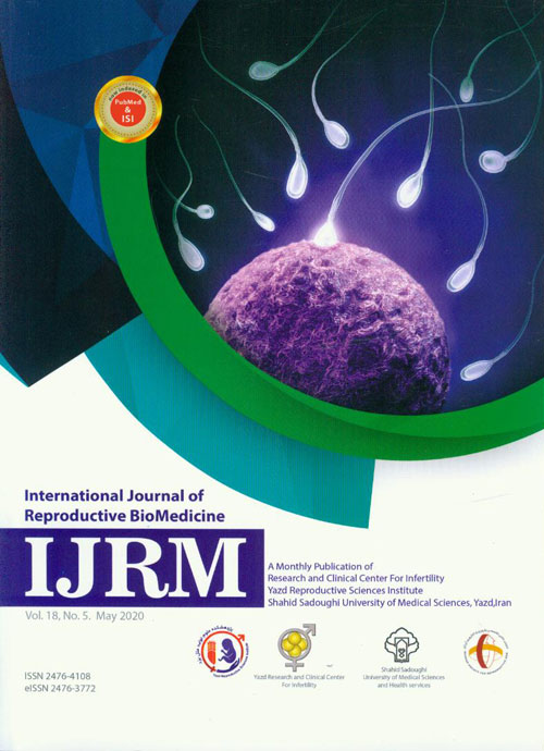 Reproductive BioMedicine - Volume:18 Issue: 5, May 2020