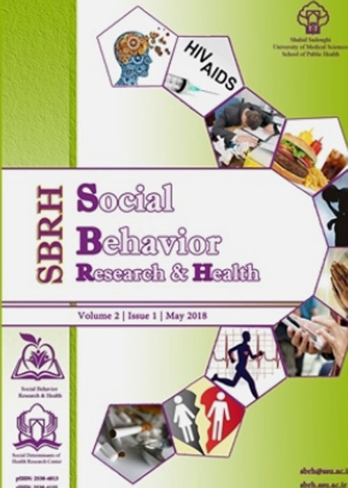 Social Behavior Research & Health - Volume:4 Issue: 1, May 2020