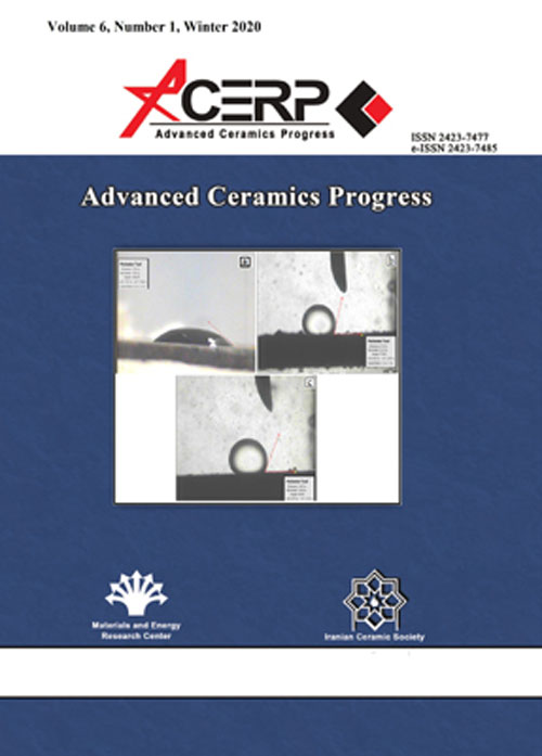 Advanced Ceramics Progress - Volume:6 Issue: 1, Winter 2020