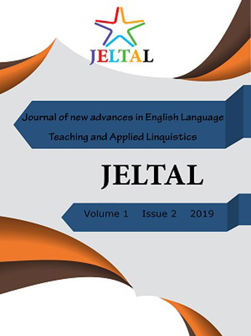 new advances in English Language Teaching and Applied Linguistics - Volume:2 Issue: 1, Winter and Spring 2020