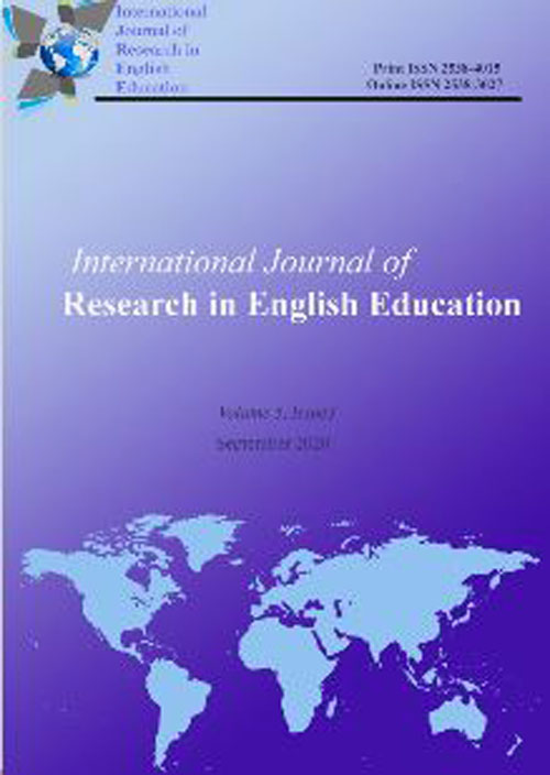 Research in English Education - Volume:5 Issue: 3, Sep 2020
