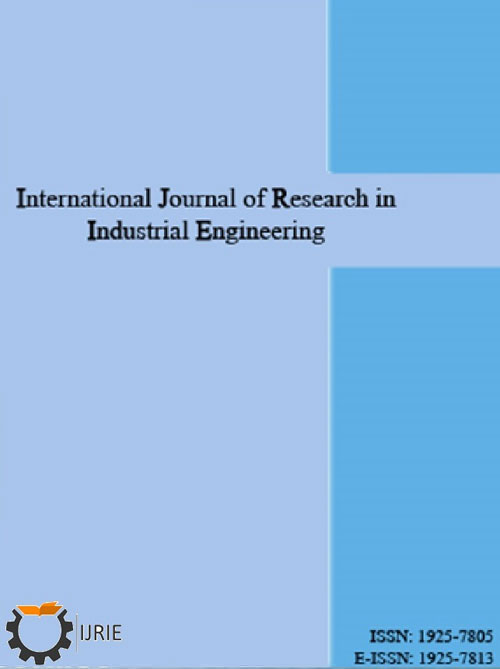 Research in Industrial Engineering - Volume:9 Issue: 1, Winter 2020
