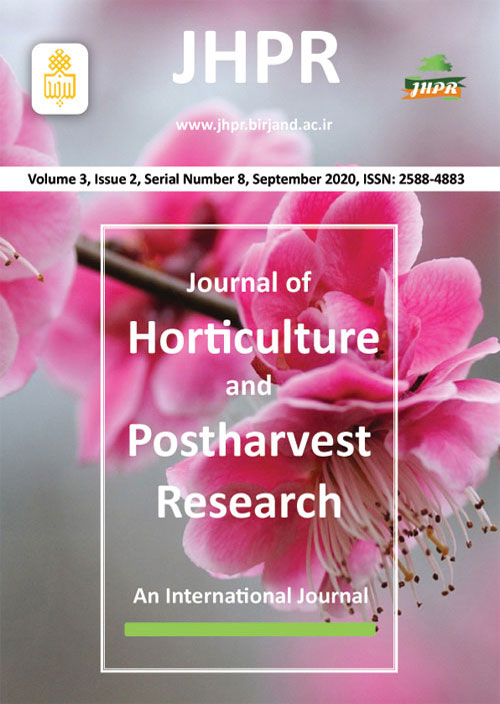 Horticulture and Postharvest Research - Volume:4 Issue: 1, Mar 2021