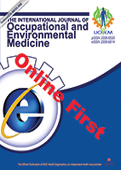 Occupational and Environmental Medicine - Volume:11 Issue: 4, Oct 2020