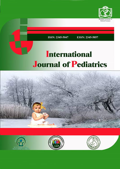 Pediatrics - Volume:8 Issue: 84, Dec 2020