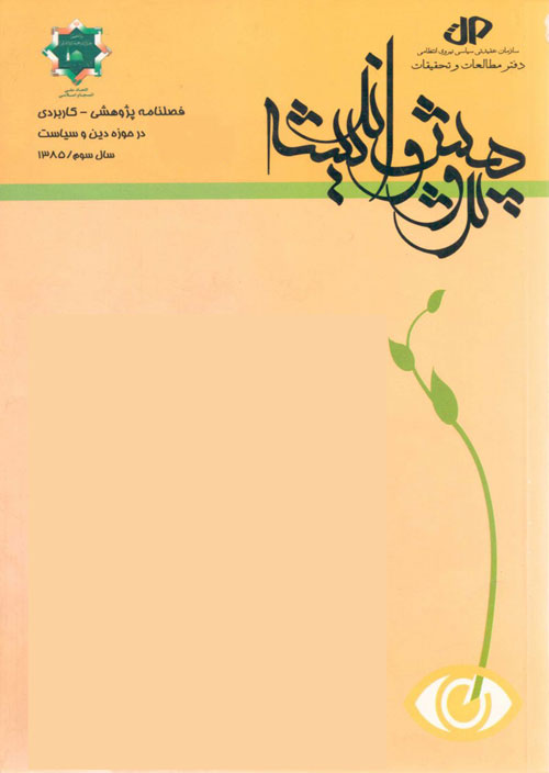 بصیرت و تربیت اسلامی - پیاپی 8 (زمستان 1385)