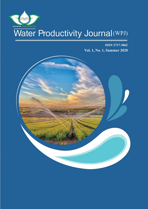 Water Productivity Journal - Volume:1 Issue: 1, Summer 2020