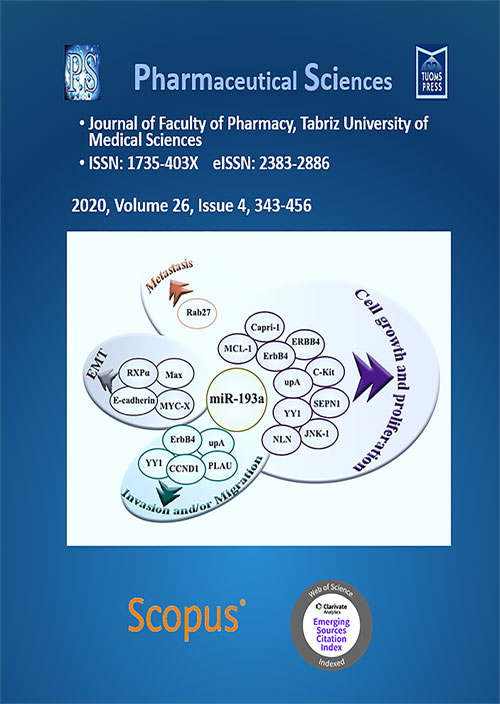 Pharmaceutical Sciences - Volume:26 Issue: 4, Dec 2020