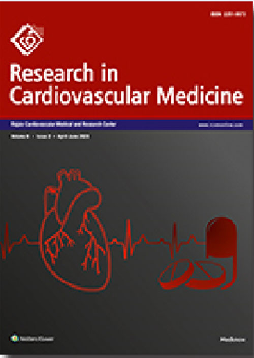 Research in Cardiovascular Medicine - Volume:9 Issue: 33, Oct-Dec 2020