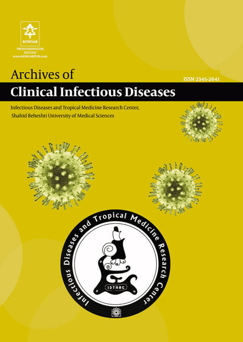 Archives of Clinical Infectious Diseases - Volume:15 Issue: 4, Aug 2020