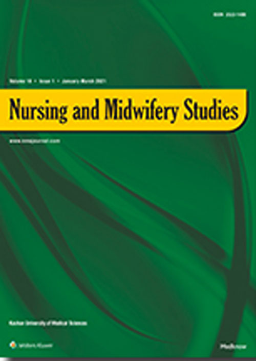 Nursing and Midwifery Studies - Volume:10 Issue: 1, Jan-Mar 2021