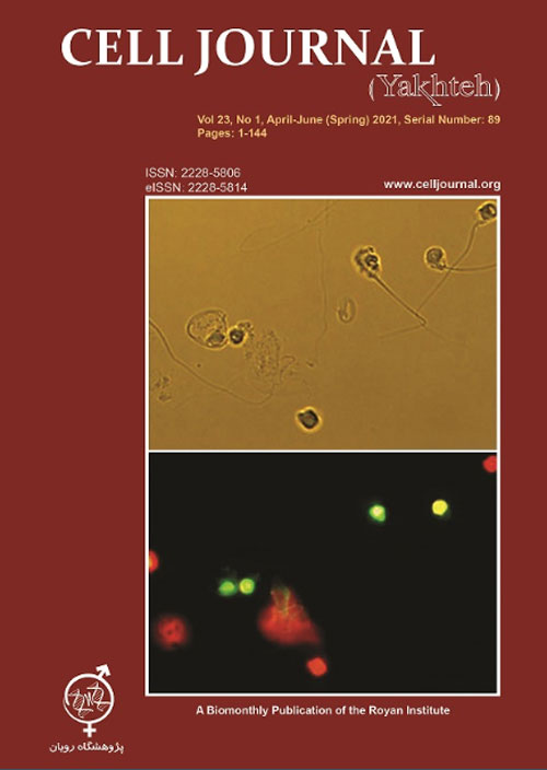 Cell Journal - Volume:23 Issue: 1, Spring 2021