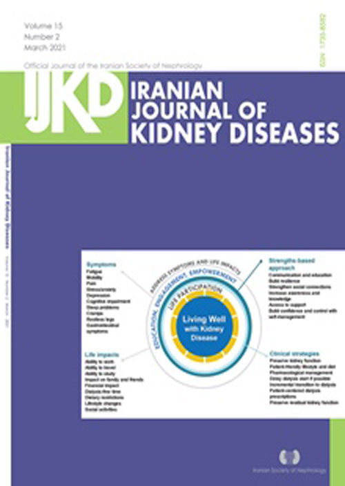 Kidney Diseases - Volume:15 Issue: 2, Mar 2021