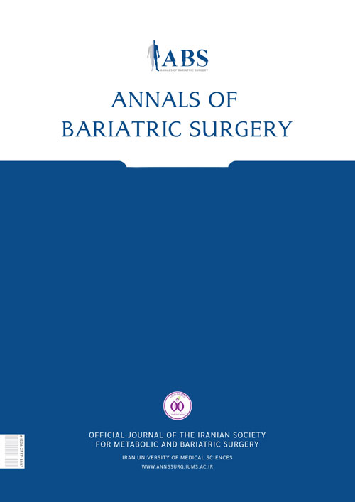 Annals of Bariatric Surgery - Volume:9 Issue: 2, Summer and Autumn 2020