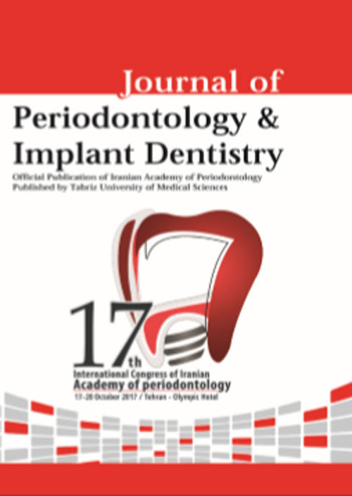 Advanced Periodontology and Implant Dentistry - Volume:13 Issue: 1, Jun 2021