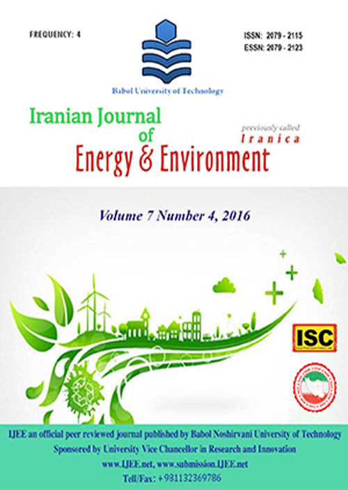 Energy & Environment - Volume:12 Issue: 2, Spring 2021