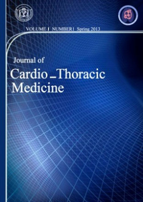 Cardio -Thoracic Medicine - Volume:9 Issue: 2, Spring 2021