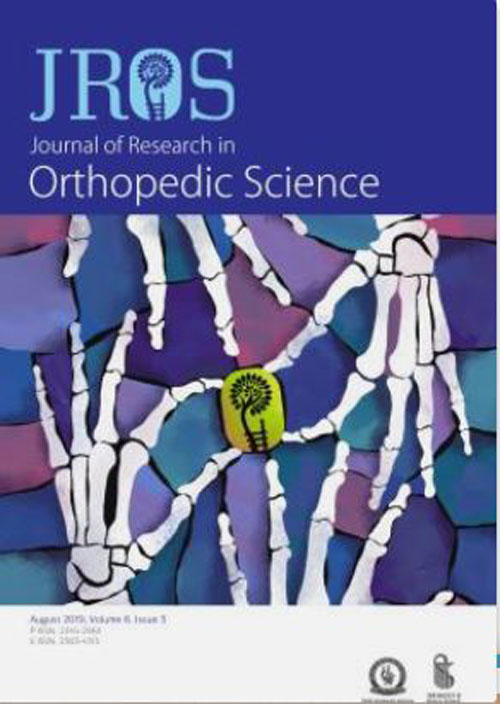 Research in Orthopedic Science - Volume:8 Issue: 2, May 2021