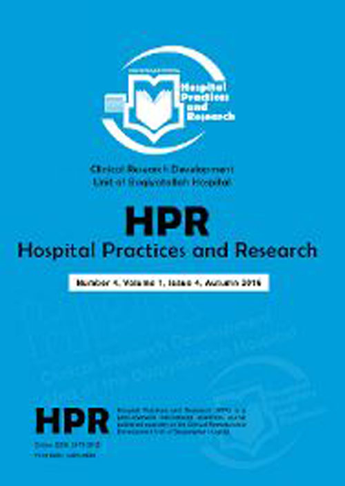 Hospital Practices and Research - Volume:6 Issue: 2, Spring 2021