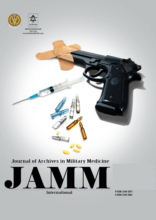 Archives in Military Medicine - Volume:9 Issue: 2, Jun 2021