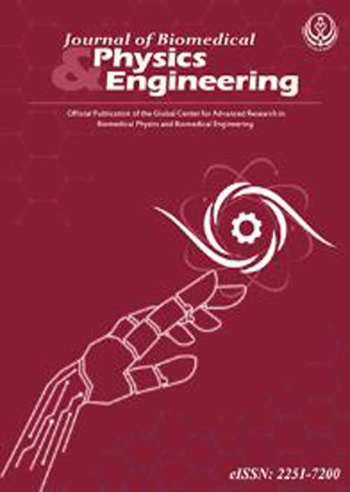 Biomedical Physics & Engineering - Volume:11 Issue: 4, Jul-Aug 2021
