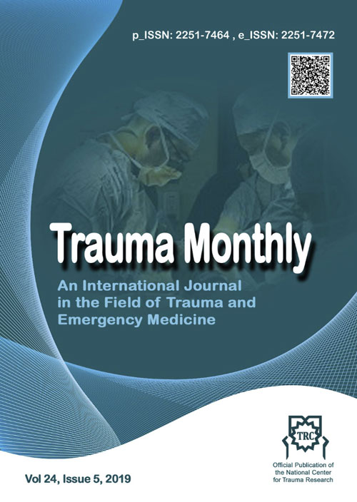 Trauma Monthly - Volume:26 Issue: 4, Jul--Aug- 2021